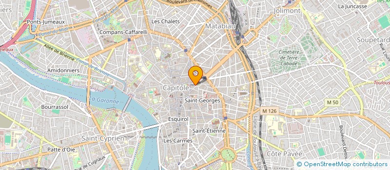 localisation de l'entreprise CONVERGENCE IMMOBILIER  TOULOUSE