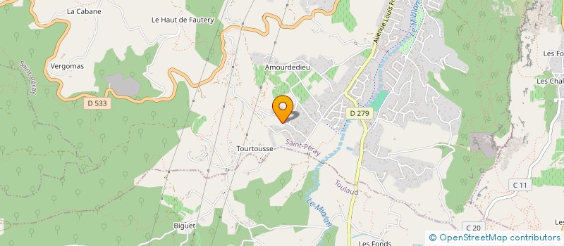 localisation de l'entreprise CONVERGENCE SINISTRE  SAINT-PERAY