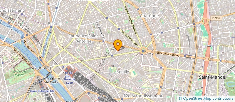 localisation de l'entreprise CONVERGENCE TELECOM ENGINEERING  PARIS