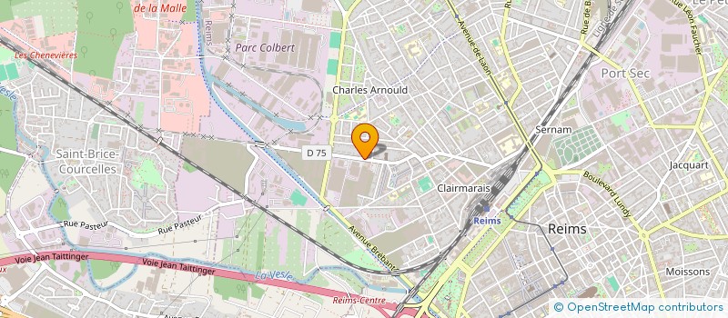 localisation de l'entreprise CONVERGENCES  REIMS