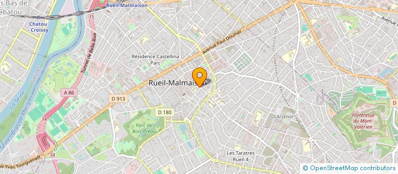 localisation de l'entreprise CONVERGENCES à RUEIL-MALMAISON