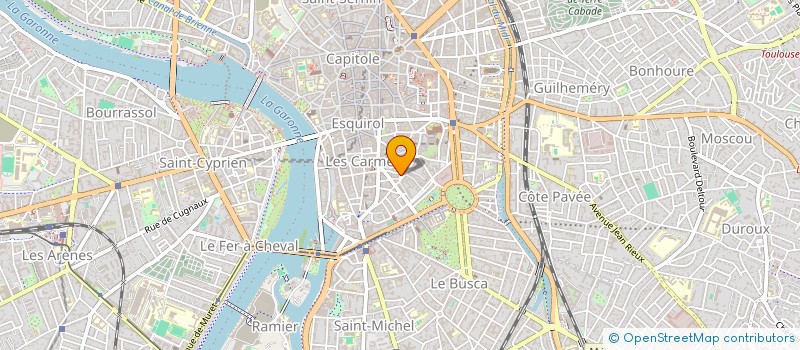 localisation de l'entreprise CONVERGENCES  TOULOUSE