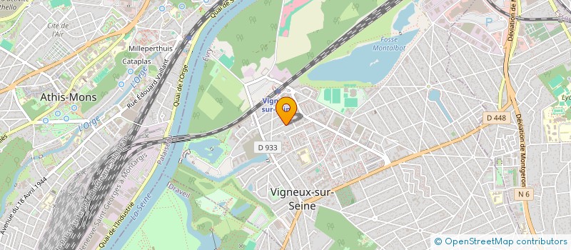 localisation de l'entreprise CONVERGENCES VIGNEUX à VIGNEUX-SUR-SEINE
