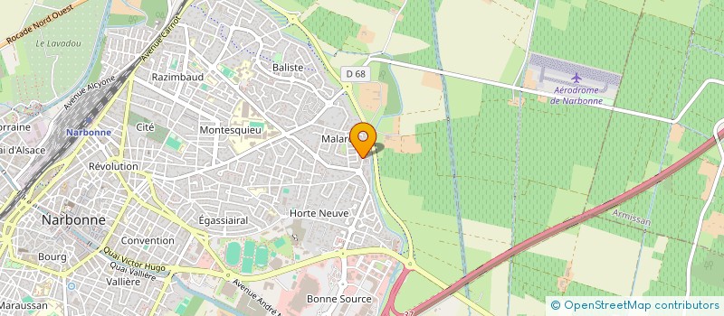 localisation de l'entreprise CONVERGENCIA NARBONESA à NARBONNE