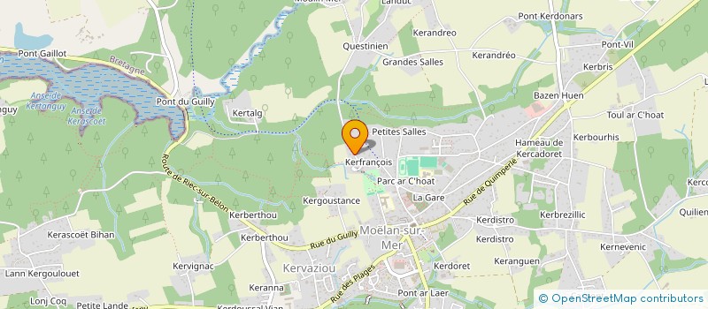 localisation de l'entreprise CONVERS CONSULTING  MOELAN-SUR-MER