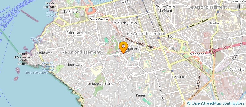 localisation de l'entreprise CONVERSARI à MARSEILLE