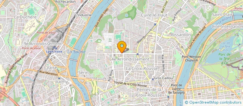 localisation de l'entreprise CONVERSIO à LYON