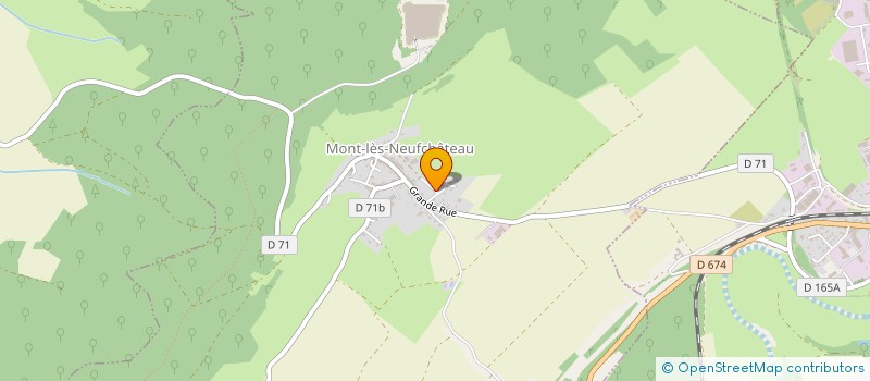 localisation de l'entreprise CONVERSTYLE  MONT-LES-NEUFCHATEAU