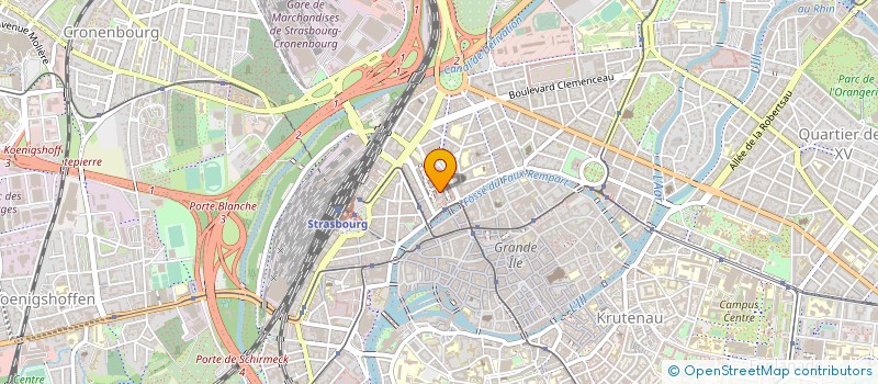 localisation de l'entreprise CONVERSYS SYSTEMES INFORMATIQUES à STRASBOURG