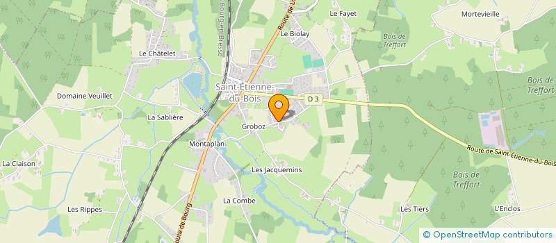 localisation de l'entreprise CONVERT EURL à SAINT-ETIENNE-DU-BOIS
