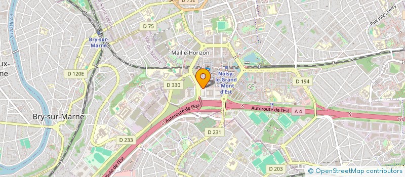 localisation de l'entreprise CONVERT TRADE  NOISY-LE-GRAND