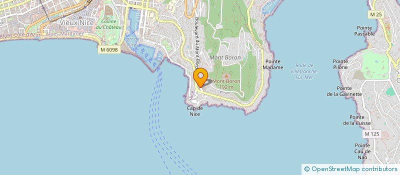 localisation de l'entreprise CONVERTIBLE CONTEMPORAIN à NICE