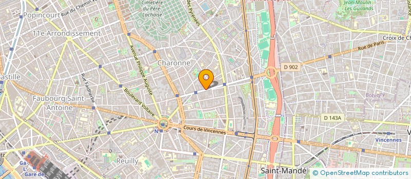 localisation de l'entreprise CONVERTIBUS à PARIS