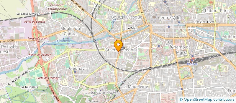 localisation de l'entreprise CONVEXMAN à RENNES