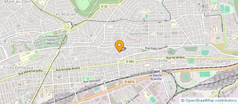 localisation de l'entreprise CONVI'CEPT à LE HAVRE