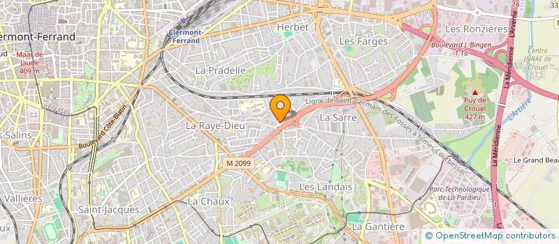 localisation de l'entreprise CONVICTION COMMERCIALE  CLERMONT-FERRAND