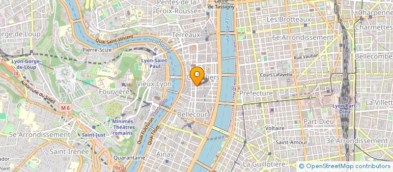 localisation de l'entreprise CONVICTIONS ET PATRIMOINE à LYON