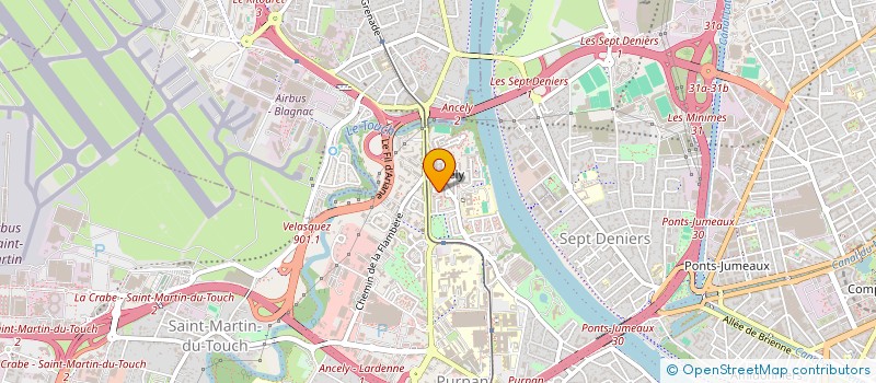 localisation de l'entreprise CONVIV'ANCELY  TOULOUSE