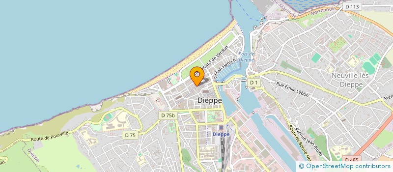 localisation de l'entreprise CONVIVES à DIEPPE