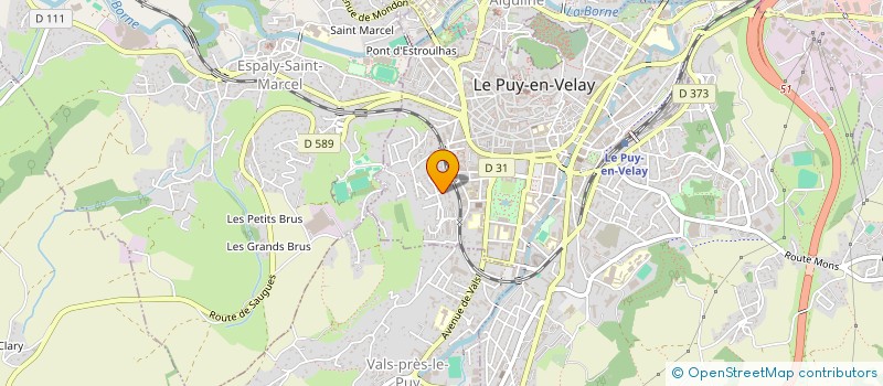 localisation de l'entreprise CONVIVIAL à LE PUY-EN-VELAY