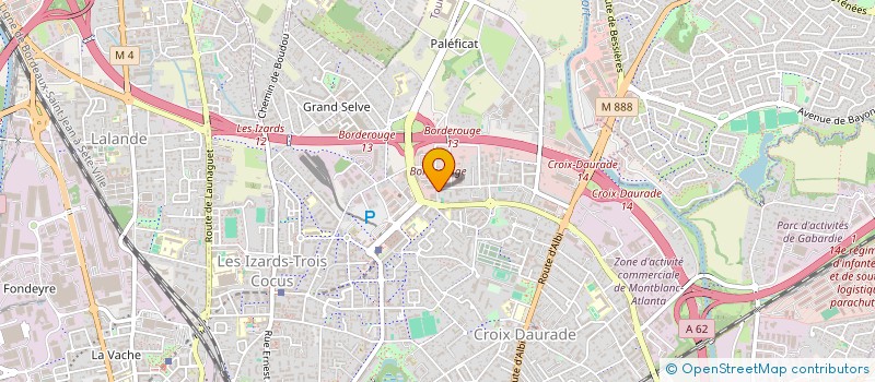 localisation de l'entreprise CONVIVIAL ASS  TOULOUSE