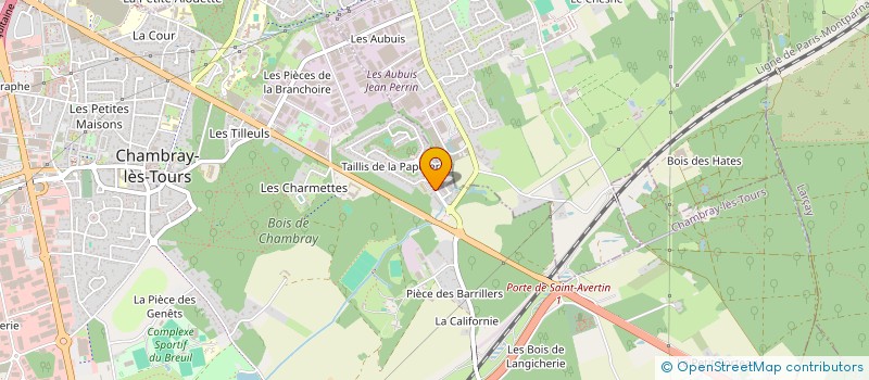 localisation de l'entreprise CONVIVIO-LTR à CHAMBRAY-LES-TOURS