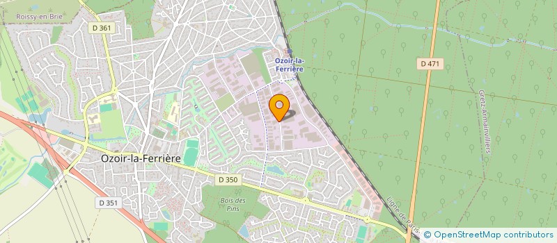 localisation de l'entreprise CONVIVIO-OCRS à OZOIR-LA-FERRIERE