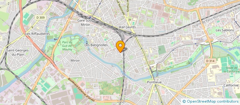 localisation de l'entreprise CONVOI' EXPRESS à LE MANS