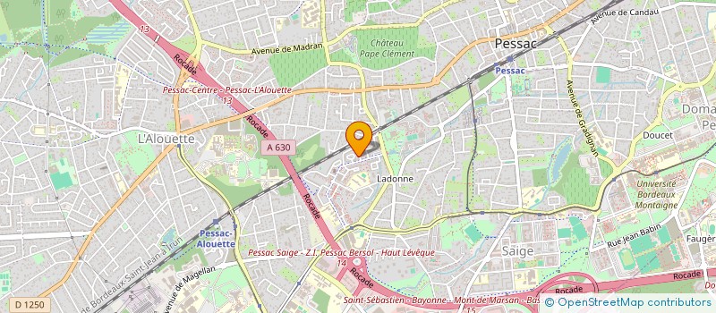 localisation de l'entreprise CONVOIS SOLIDAIRES à PESSAC