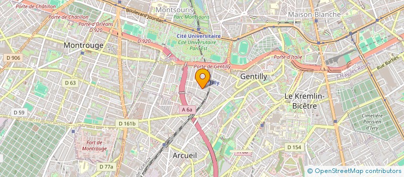 localisation de l'entreprise CONVOLUTION à GENTILLY