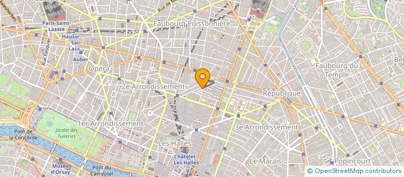 localisation de l'entreprise CONVOS & CO.  PARIS