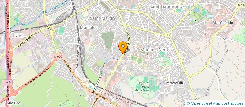 localisation de l'entreprise CONVOYAGE DE FONDS CATALAN  PERPIGNAN