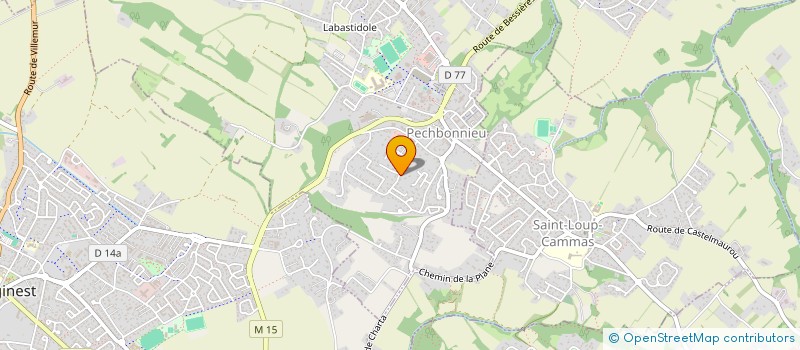 localisation de l'entreprise CONVOYAGE DU MIDI  PECHBONNIEU