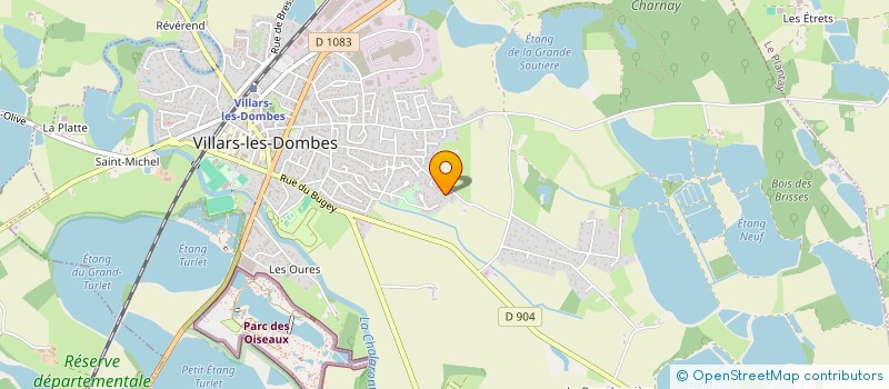 localisation de l'entreprise CONVOYAGE VEHICULE SERVICES EUROPE à VILLARS-LES-DOMBES