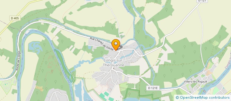 localisation de l'entreprise CONVOYAGES LEONARD à CONGIS-SUR-THEROUANNE