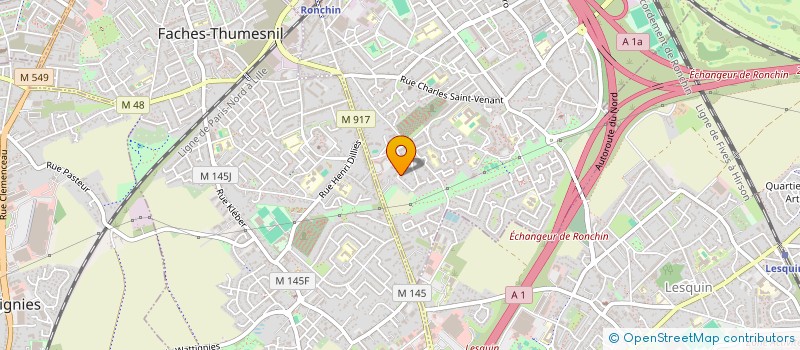 localisation de l'entreprise CONVOYDRIVE  RONCHIN