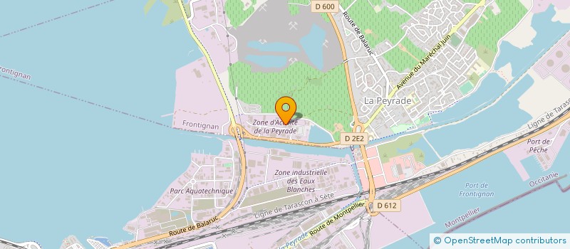 localisation de l'entreprise CONVOYEUR INDUSTRIE SERVICE à FRONTIGNAN