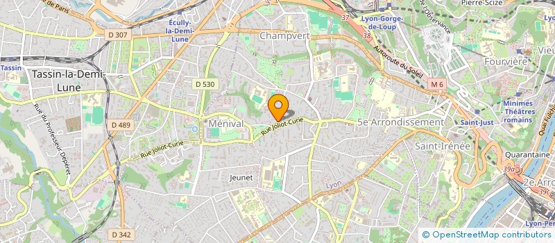 localisation de l'entreprise &COO à LYON