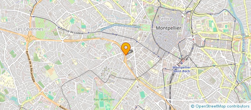 localisation de l'entreprise COO ARCHITECTES  MONTPELLIER