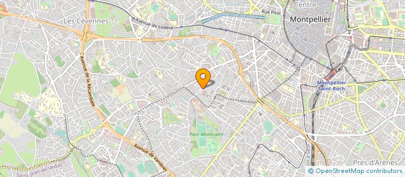 localisation de l'entreprise COODIO  MONTPELLIER