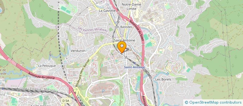 localisation de l'entreprise COOFE DIAMOND à MARSEILLE