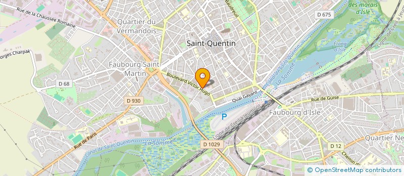 localisation de l'entreprise COOK ART  SAINT-QUENTIN