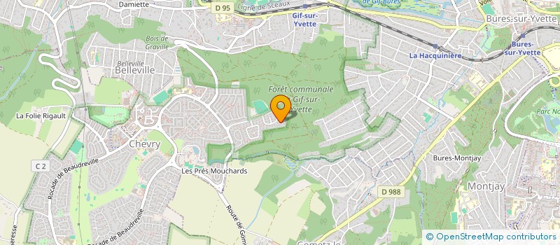 localisation de l'entreprise COOK BUILDING INVESTMENT  GIF SUR YVETTE