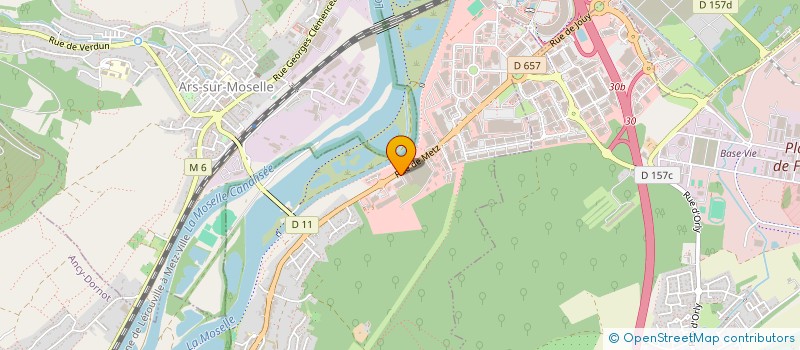 localisation de l'entreprise COOK CARP CONCEPT  JOUY-AUX-ARCHES