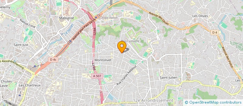 localisation de l'entreprise COOK &CO à MARSEILLE