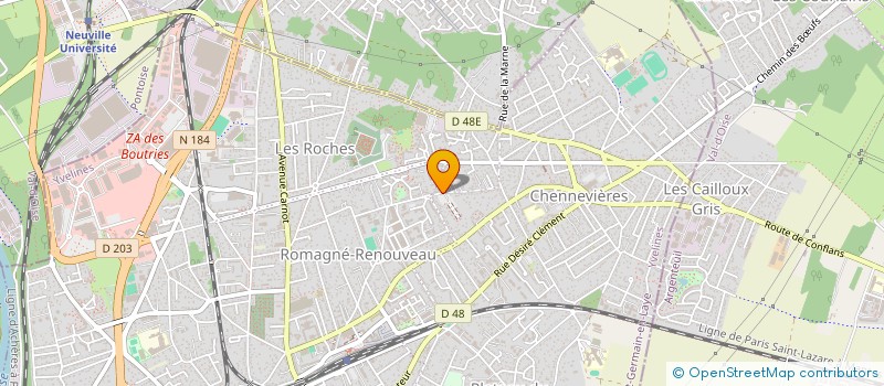 localisation de l'entreprise COOK & CYCLE à CONFLANS-SAINTE-HONORINE