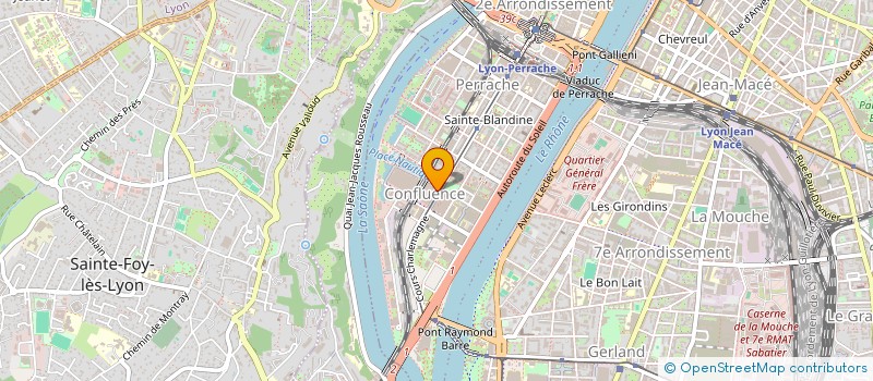 localisation de l'entreprise COOK&GO LYON CONFLUENCE à LYON