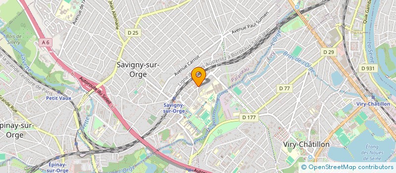 localisation de l'entreprise COOK HOME à SAVIGNY-SUR-ORGE