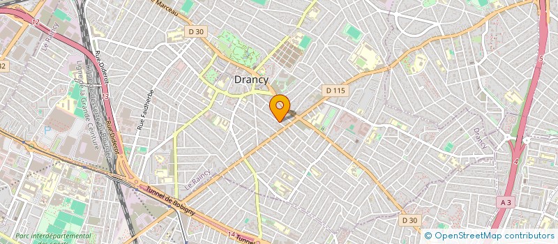 localisation de l'entreprise COOK IN PROGRESS à DRANCY