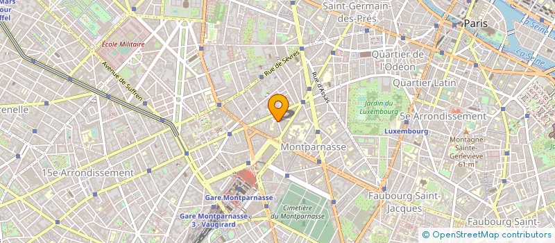 localisation de l'entreprise COOK LINEA à PARIS